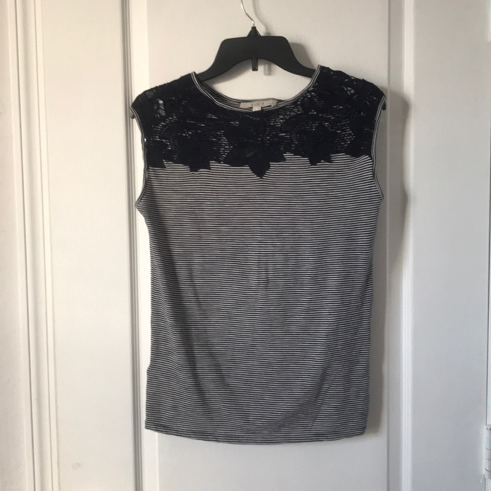 Stripped Black & White Shirt